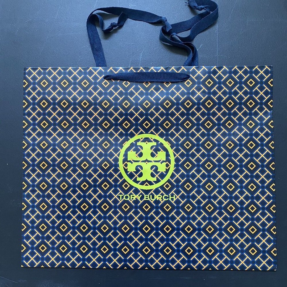 Tory Burch Gift Paper Shopping Bag Large 20" (L) x 16" (H) x 6" (W)